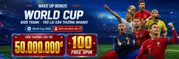 ONE88 Wake Up Bonus - Chào mừng Quý Khách trở lại với One88